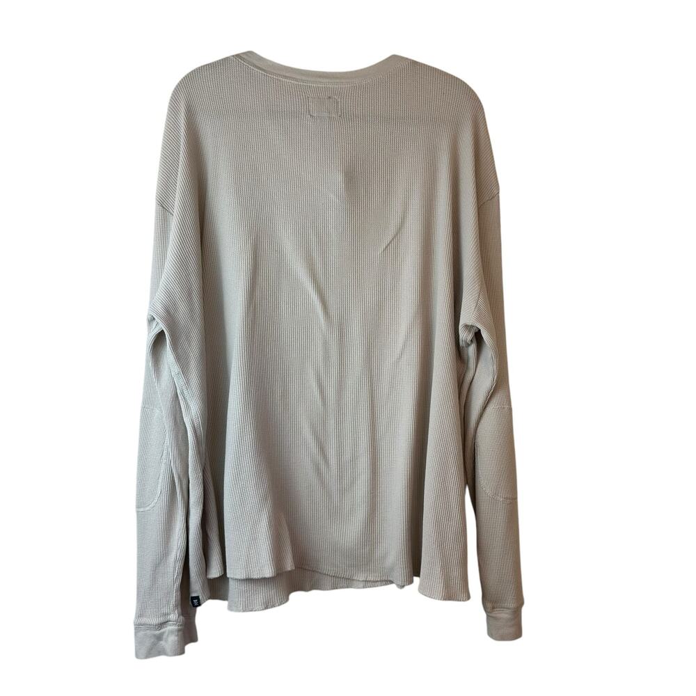 Roark Revival The Tomac Thermal Shirt in Beige Cream sz XL - Picture 2 of 5